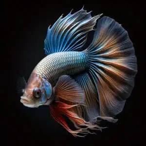 Pez betta pierde color betta enfermo